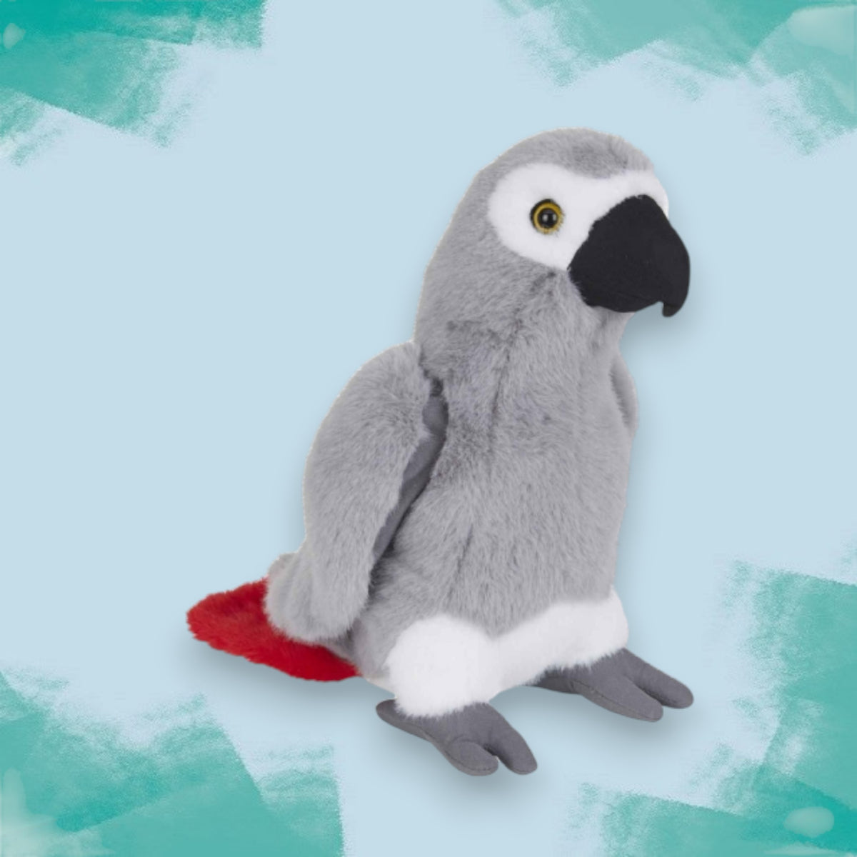 African Grey Parrot Large Soft Toy