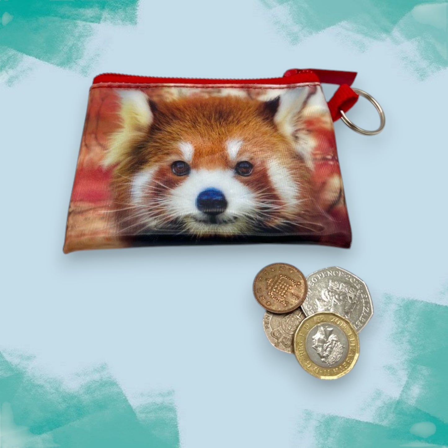 Red Panda 3D Coin Purse