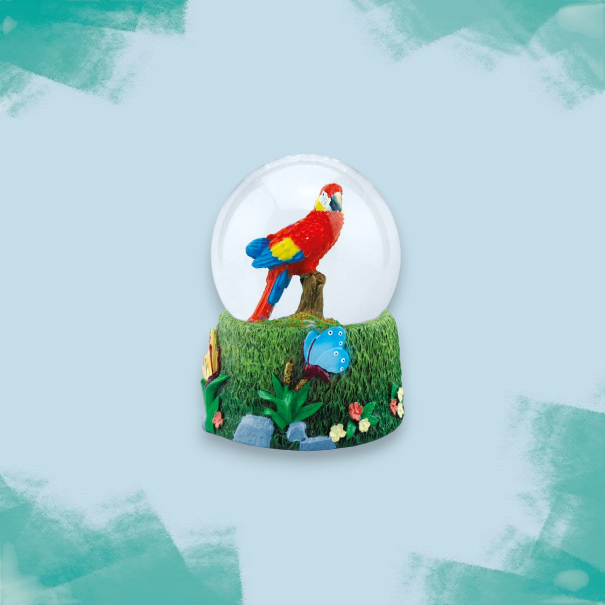 Parrot Snow Globe