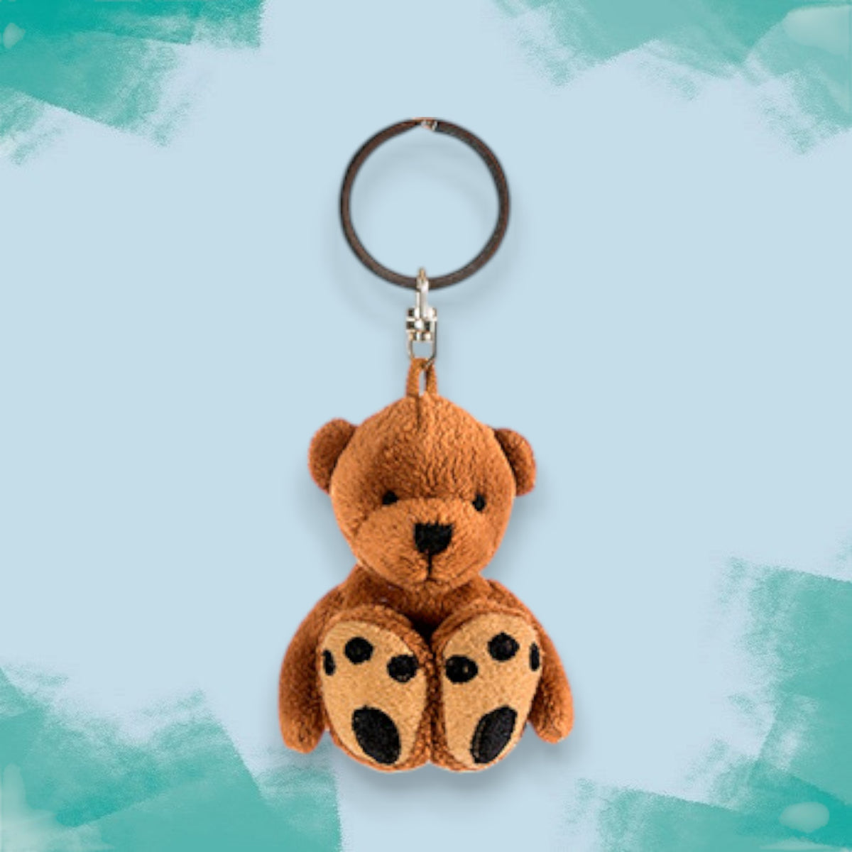 Bear Soft Toy Keyring Charm