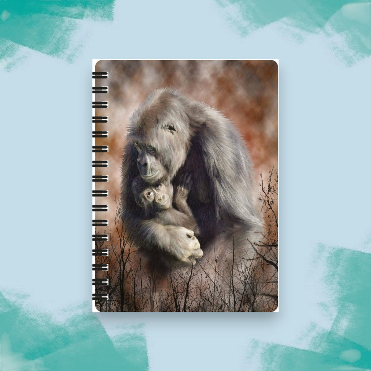 3D Gorilla Notebook