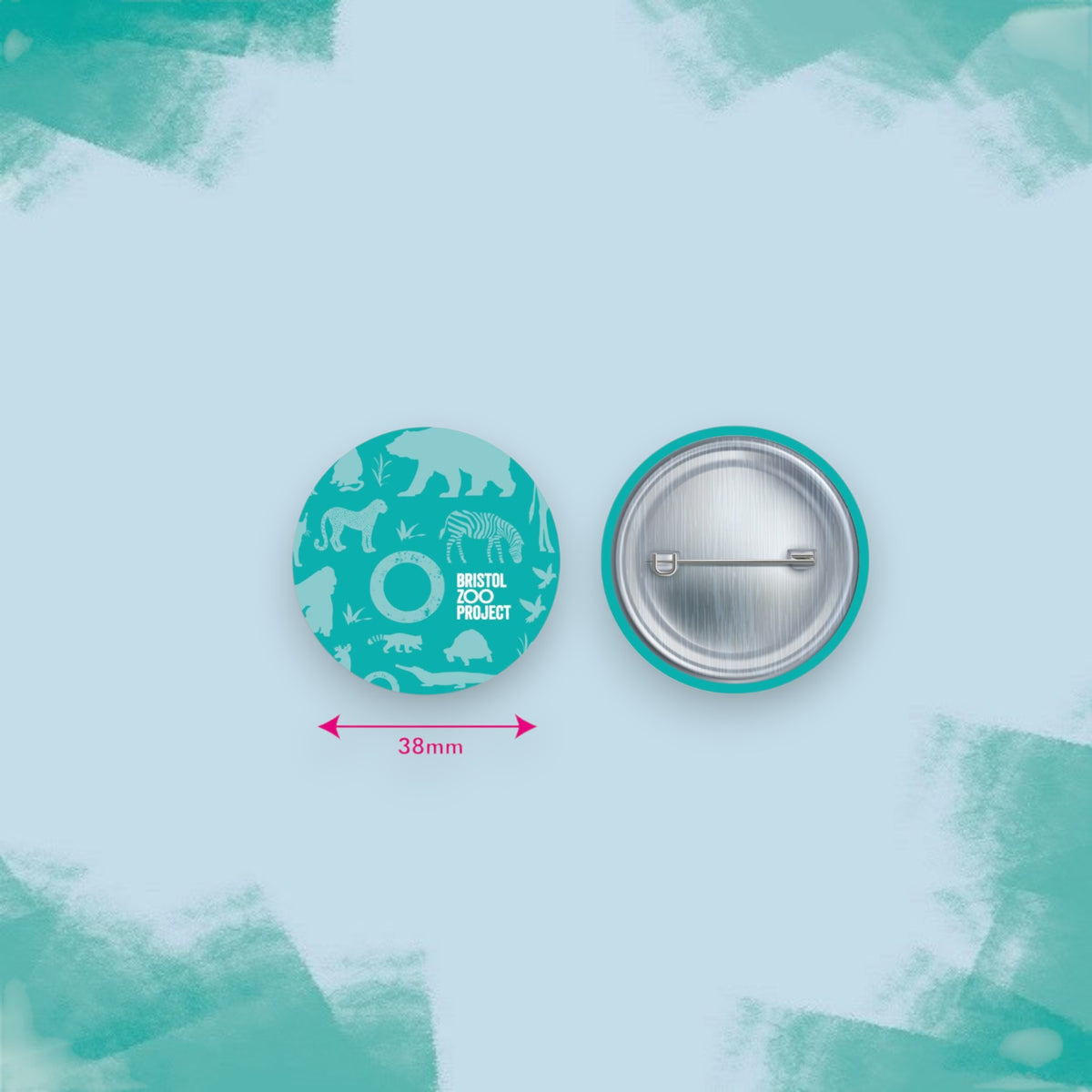 Bristol Zoo Project Tonal Button Badge