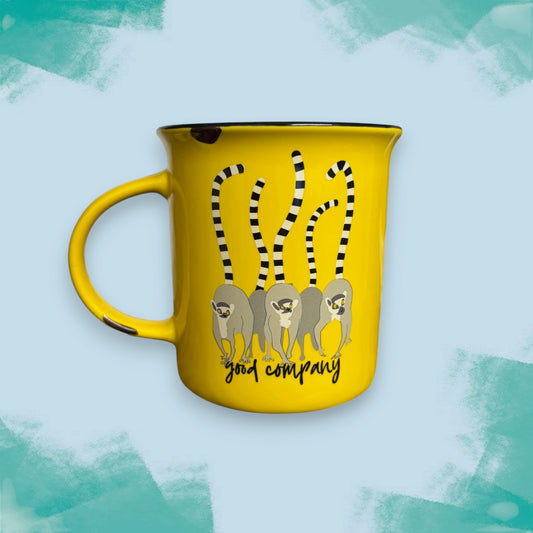 Lemur Slogan Mug