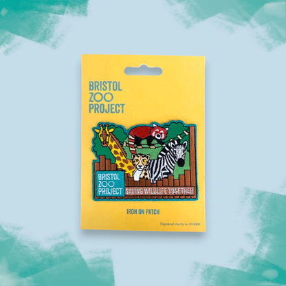 Bristol Zoo Project Iron on Patch