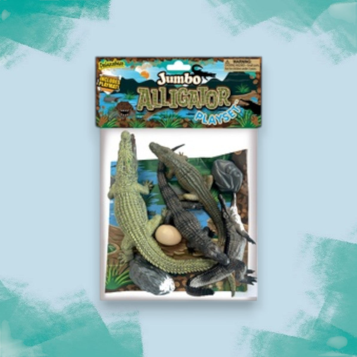Jumbo Crocodile Playset