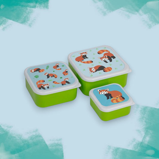 Lunch Box Set Red Panda