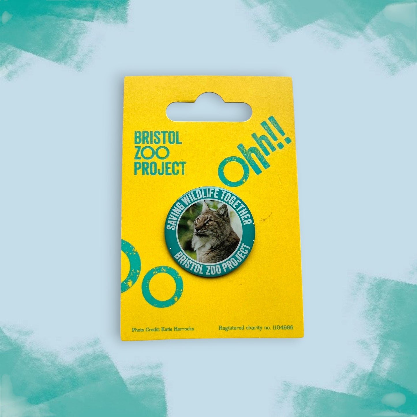 Bristol Zoo Project Pin Badge - Lynx