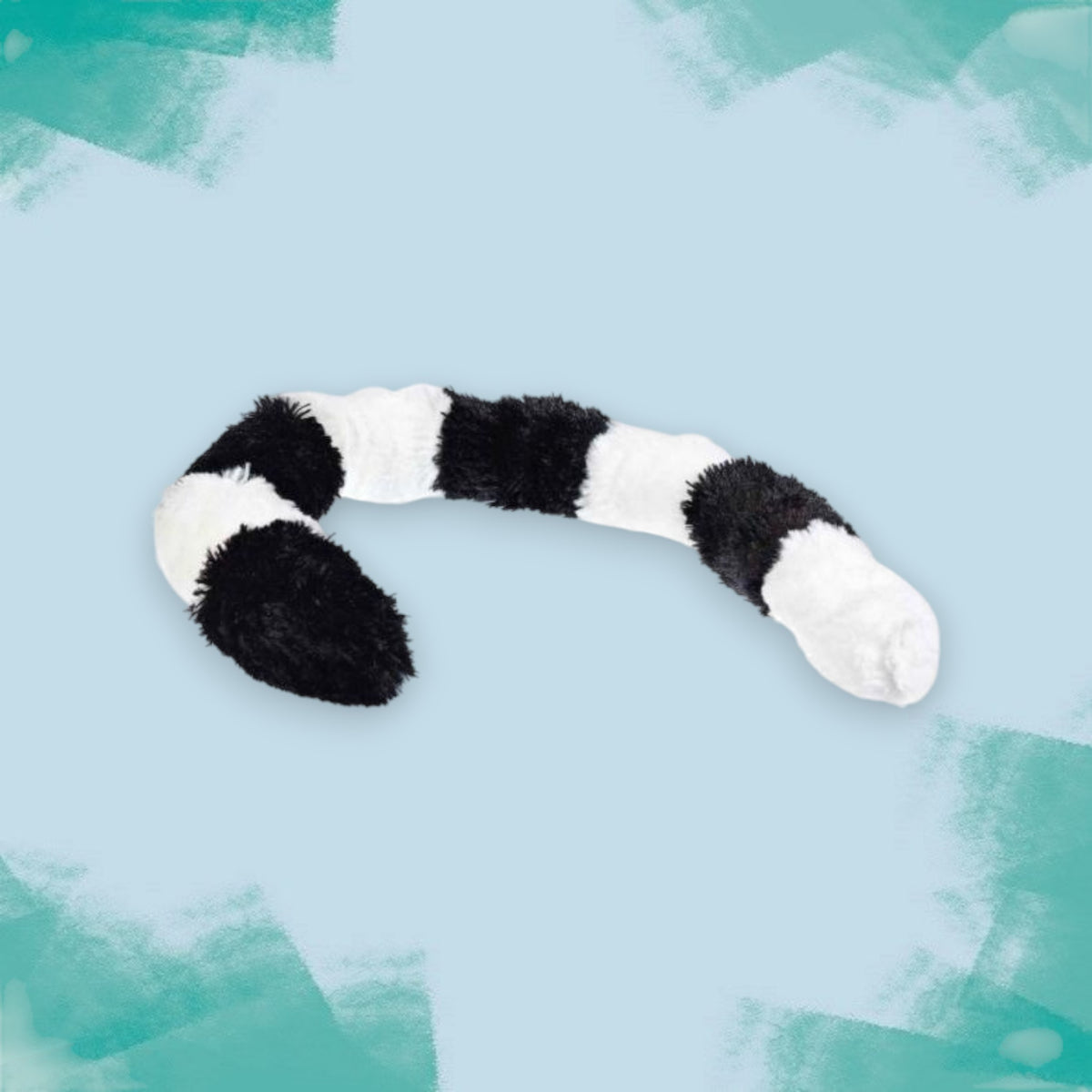 Ring-Tailed Lemur Clip-On Tail