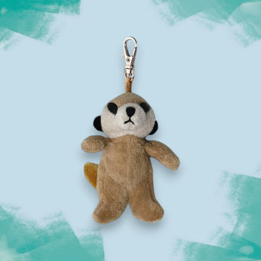 Small Meerkat Soft Key Ring