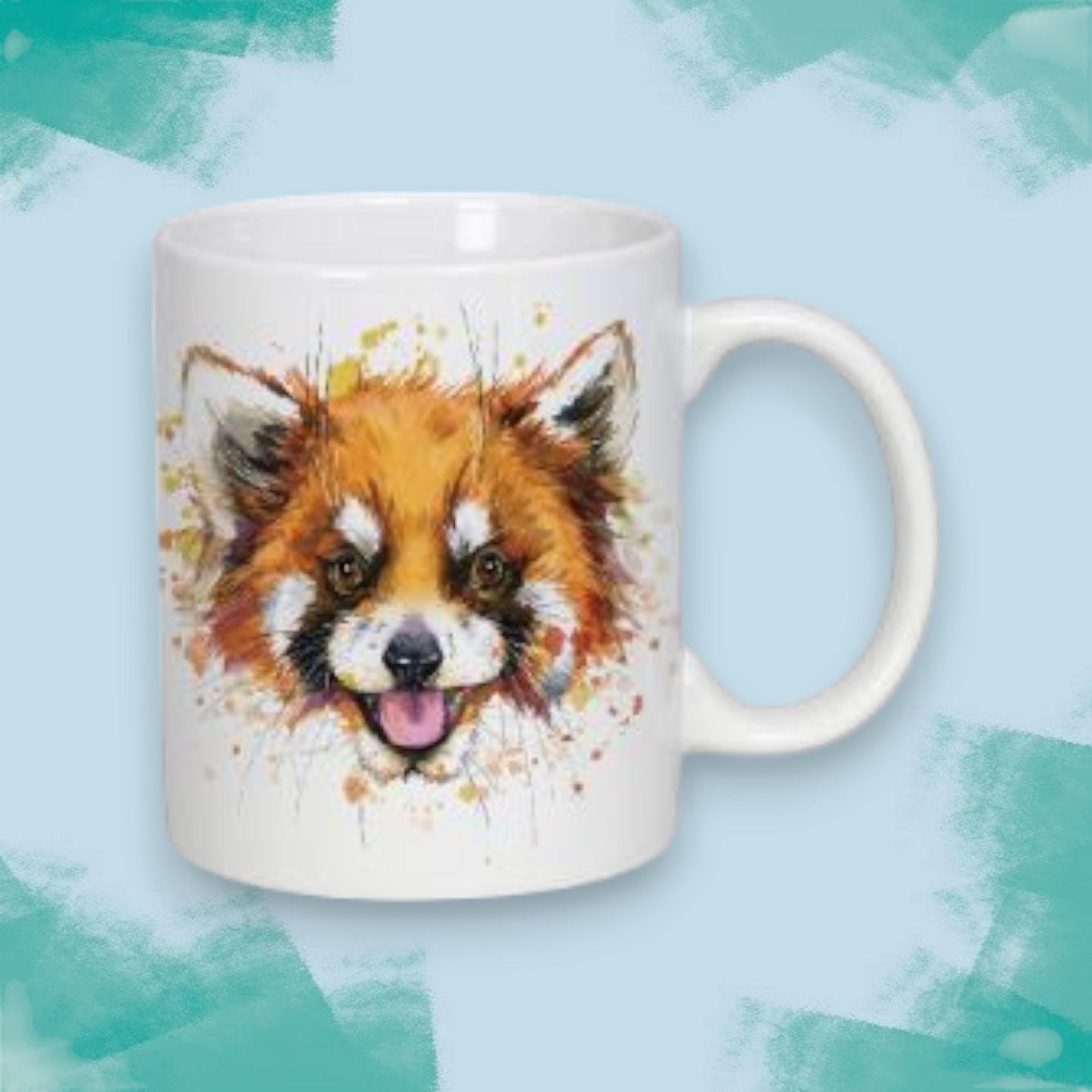 Red Panda Ceramic Mug