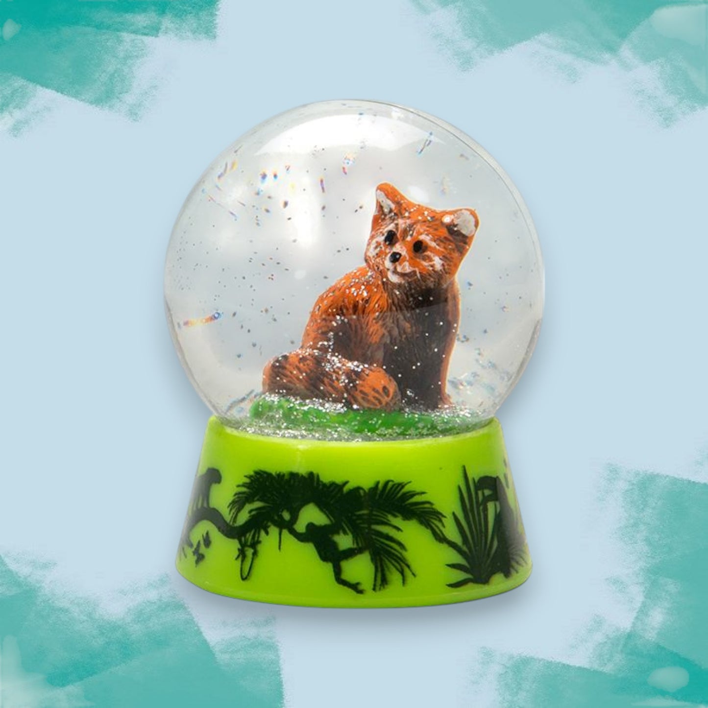 Red Panda Miniature Snow Globe