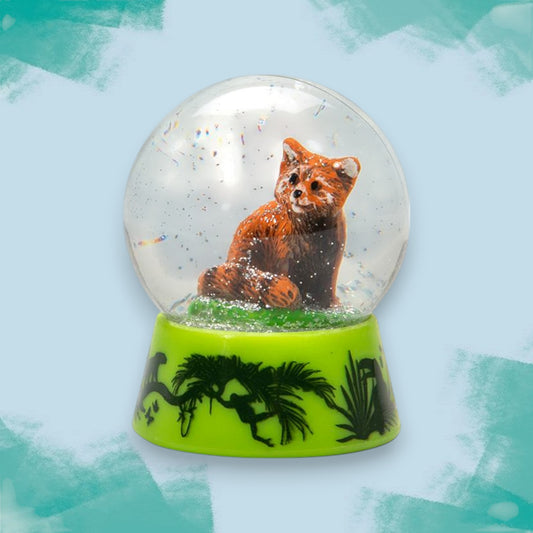 Red Panda Miniature Snow Globe