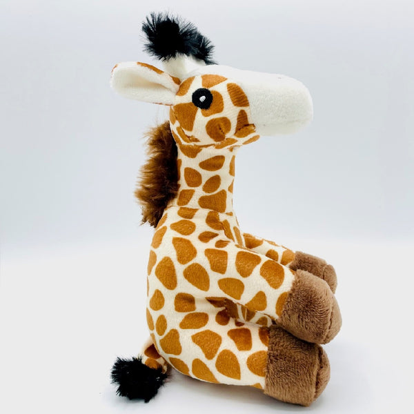 A small giraffe eco soft toy