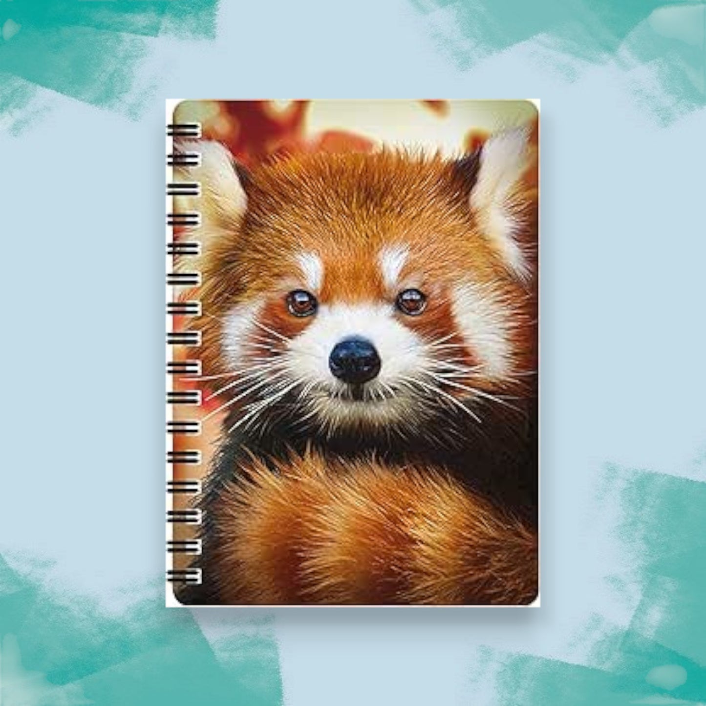 3D Red Panda Notebook