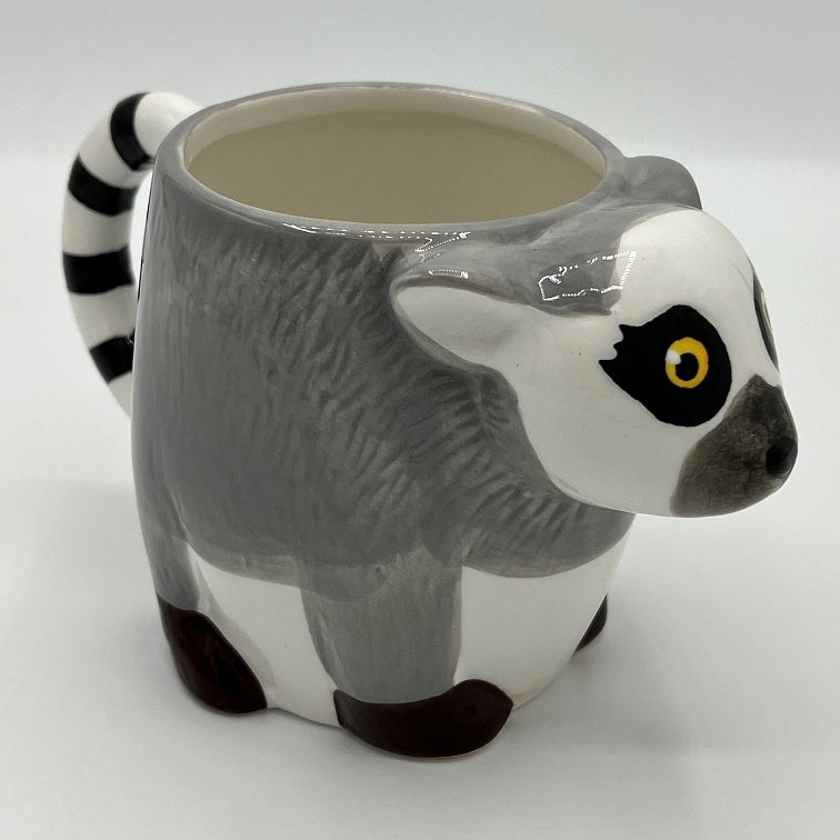 Novelty Ring-Tailed Lemur Mug