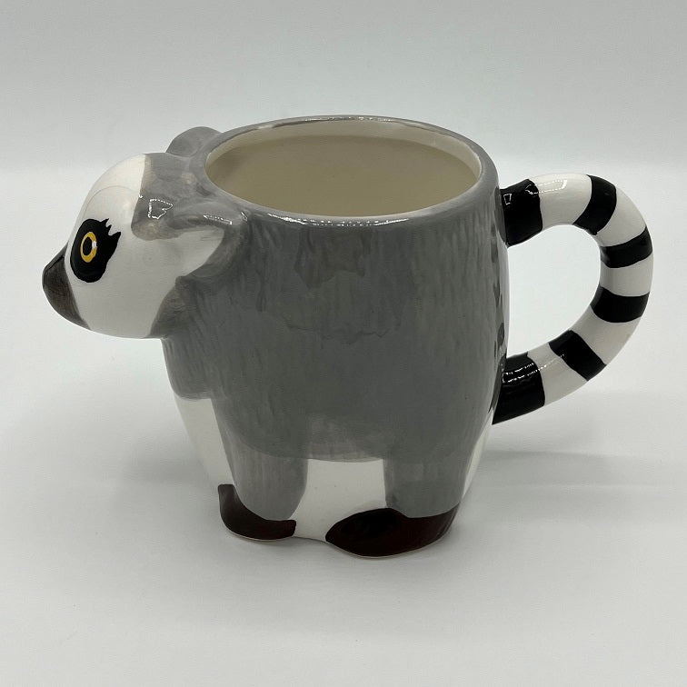 Novelty Ring-Tailed Lemur Mug