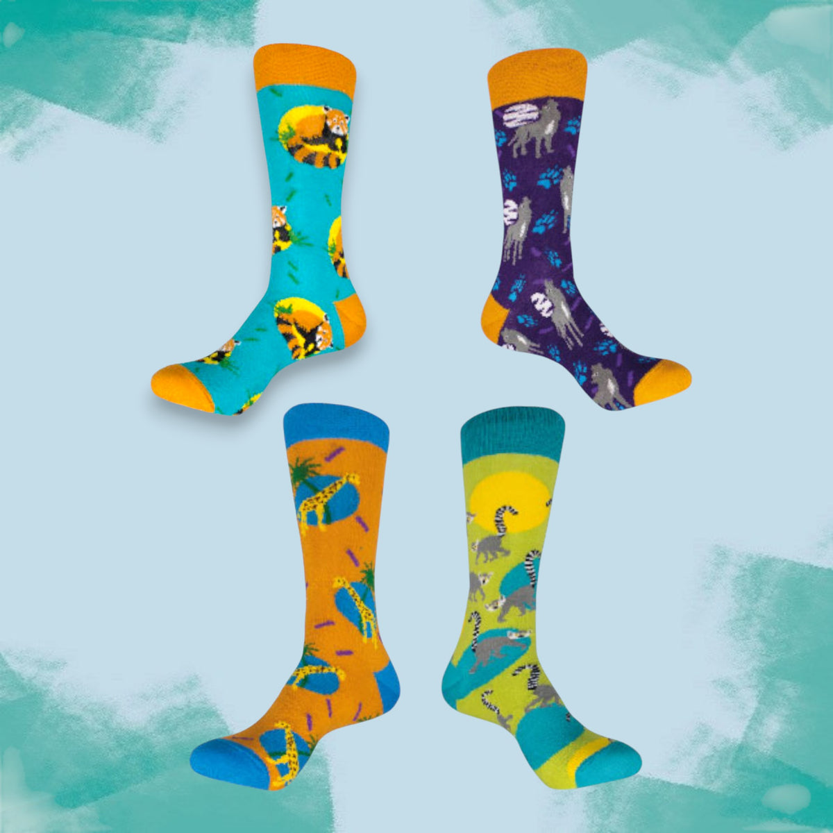 Animal Print Adult Socks