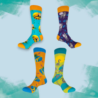 Animal Print Adult Socks